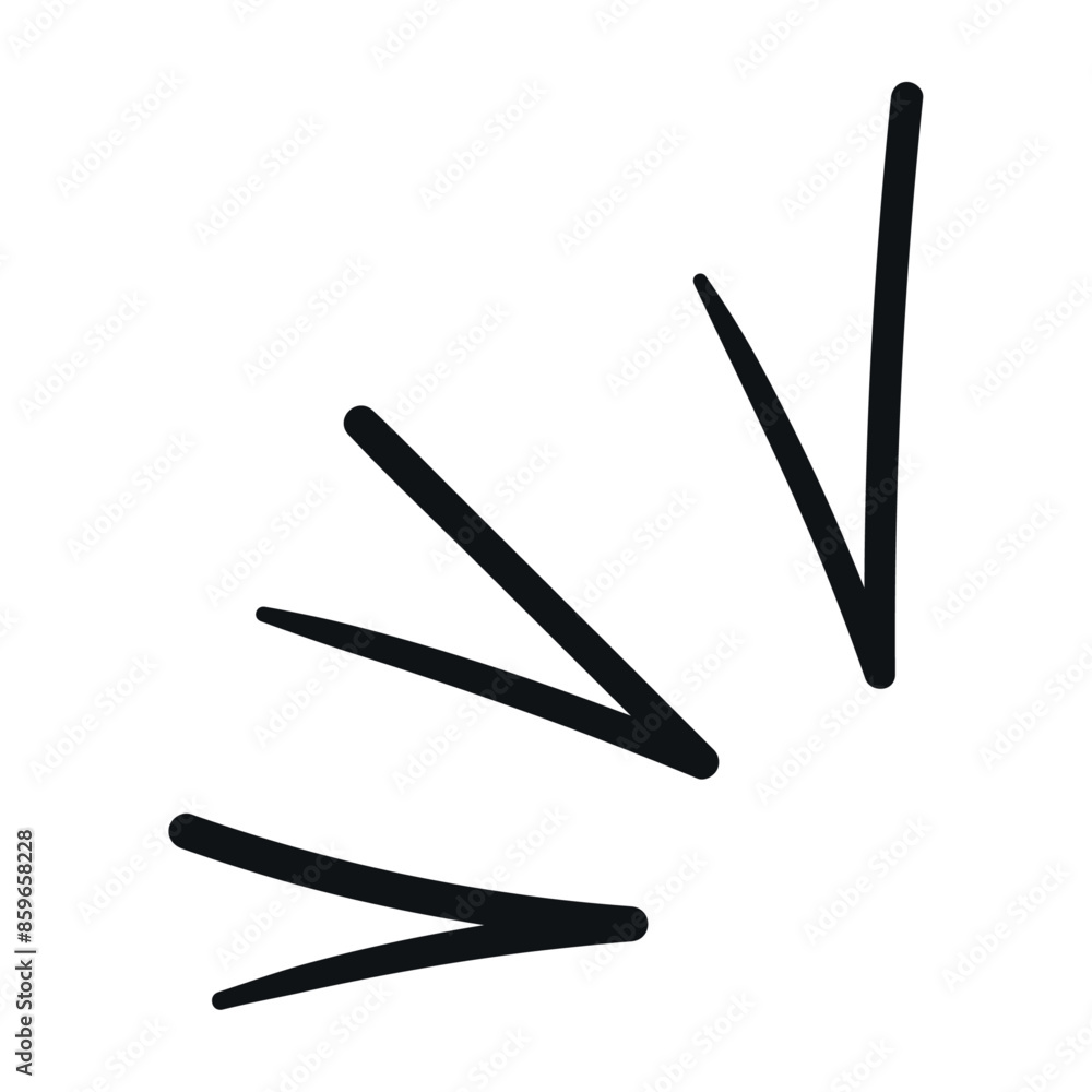 Comic element with manga effect and action lines. Angry cartoon doodle and graphic icon. Japanese splash with fun talk expression. Flat vector illustration isolate Comic element with manga effect and action lines. Angry cartoon doodle and graphic icon. Japanese splash with fun talk expression. Flat vector illustration isolate