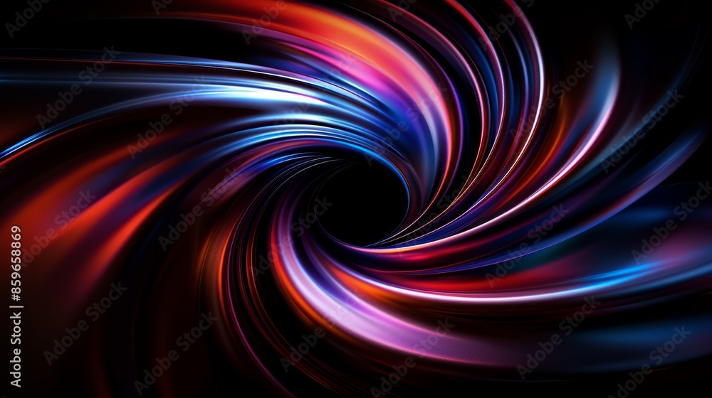 Colorful abstract art with swirling lines in vivid red, blue, and purple, set against a dark background, evoking a sense of futuristic digital aesthetics Colorful abstract art with swirling lines in vivid red, blue, and purple, set against a dark background, evoking a sense of futuristic digital aesthetics