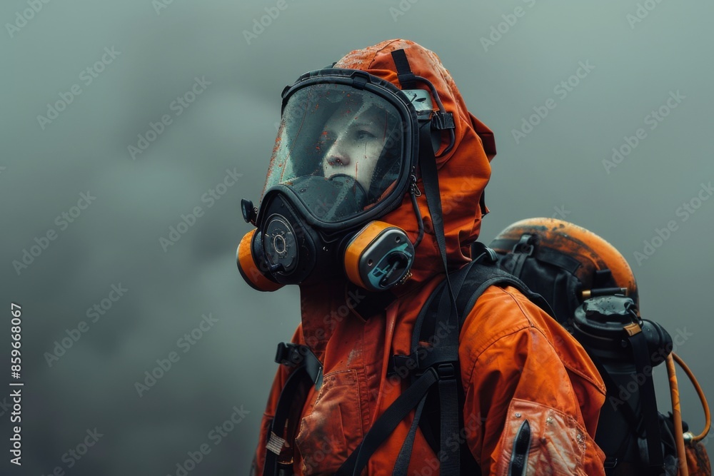 Hazmat Suit Professional Amid Emissions Hazmat Suit Professional Amid Emissions