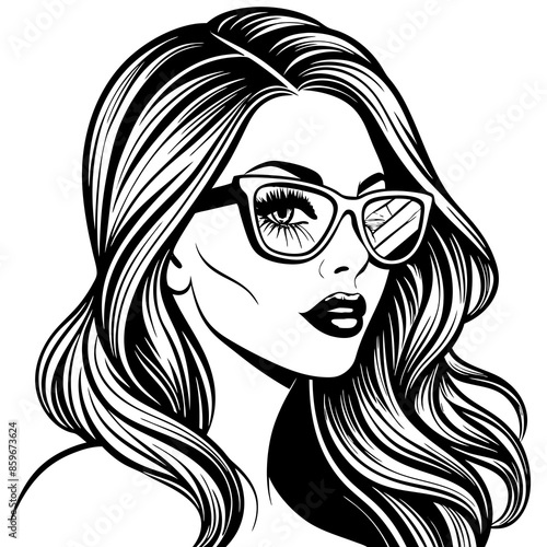 beautiful-woman--long-eyelashes--perfect-lips--coo