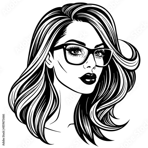 beautiful-woman--long-eyelashes--perfect-lips--coo