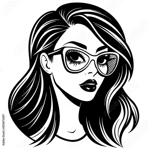 beautiful-woman--long-eyelashes--perfect-lips--coo