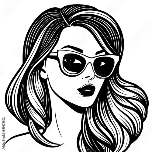 beautiful-woman--long-eyelashes--perfect-lips--coo