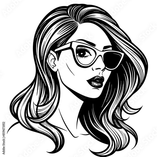 beautiful-woman--long-eyelashes--perfect-lips--coo