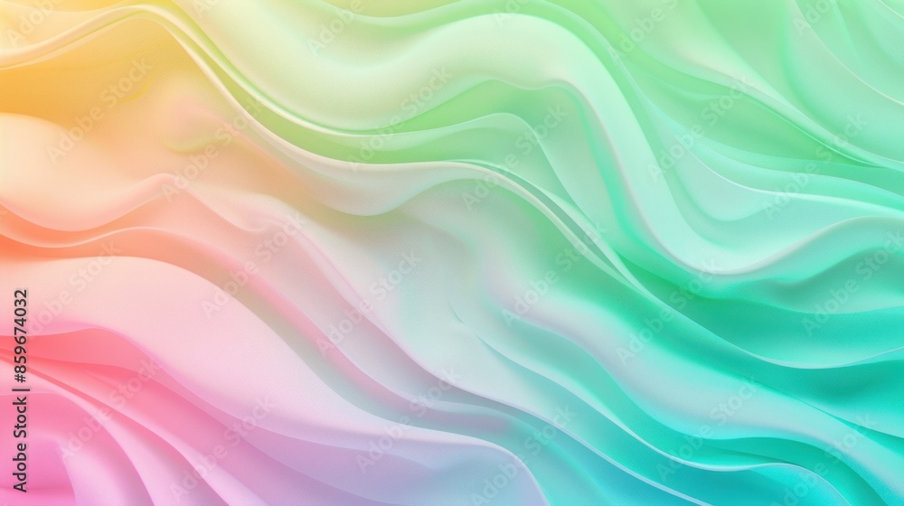 Fototapeta premium Abstract rainbow colorful bright and vibrant wave pattern background