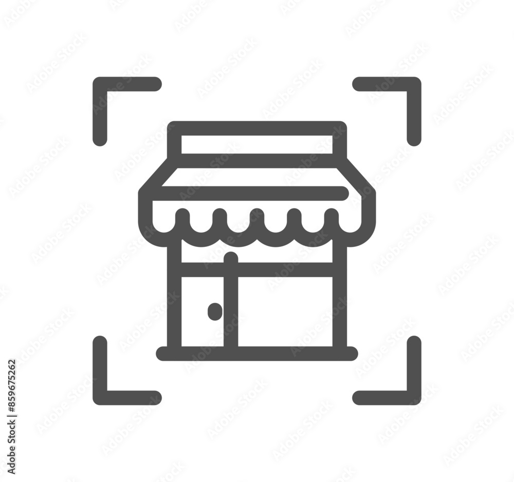 Shop management related icon outline and linear vector.
Shop management related icon outline and linear vector.