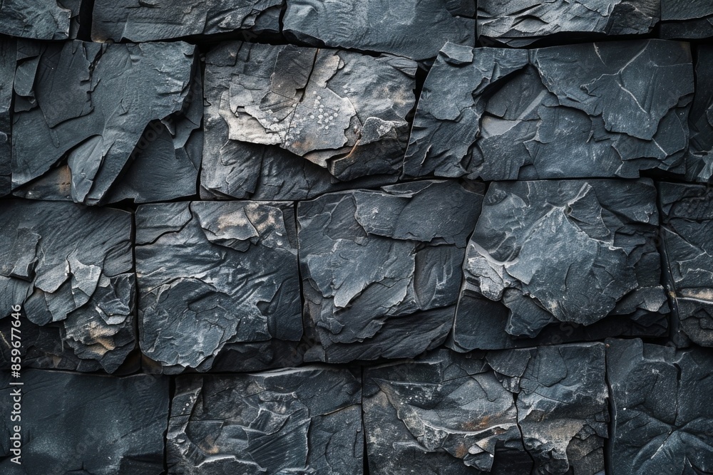Natural Slate Rock Textured Background Natural Slate Rock Textured Background
