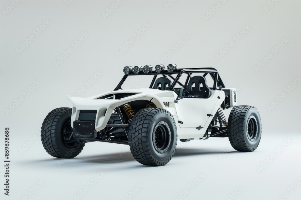Offroad Buggy in Studio Offroad Buggy in Studio