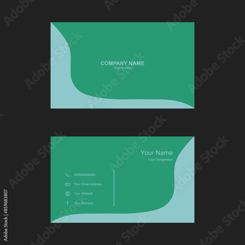 Unique Business Card Template Design