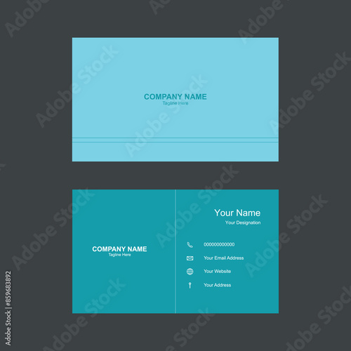 Unique Business Card Template Design