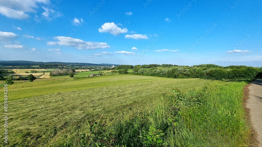 Fototapeta premium panoramic view on horn-bad meinberg