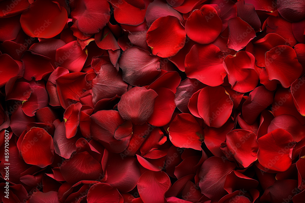 Vibrant Red Rose Petals Background Vibrant Red Rose Petals Background