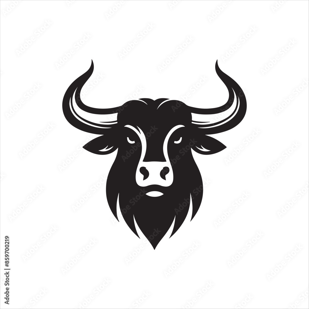 Vector logo of a mad bull. black and white illustration of a raging ox. Professional logo can be used as emblem, sign, tattoo. Vector logo of a mad bull. black and white illustration of a raging ox. Professional logo can be used as emblem, sign, tattoo.