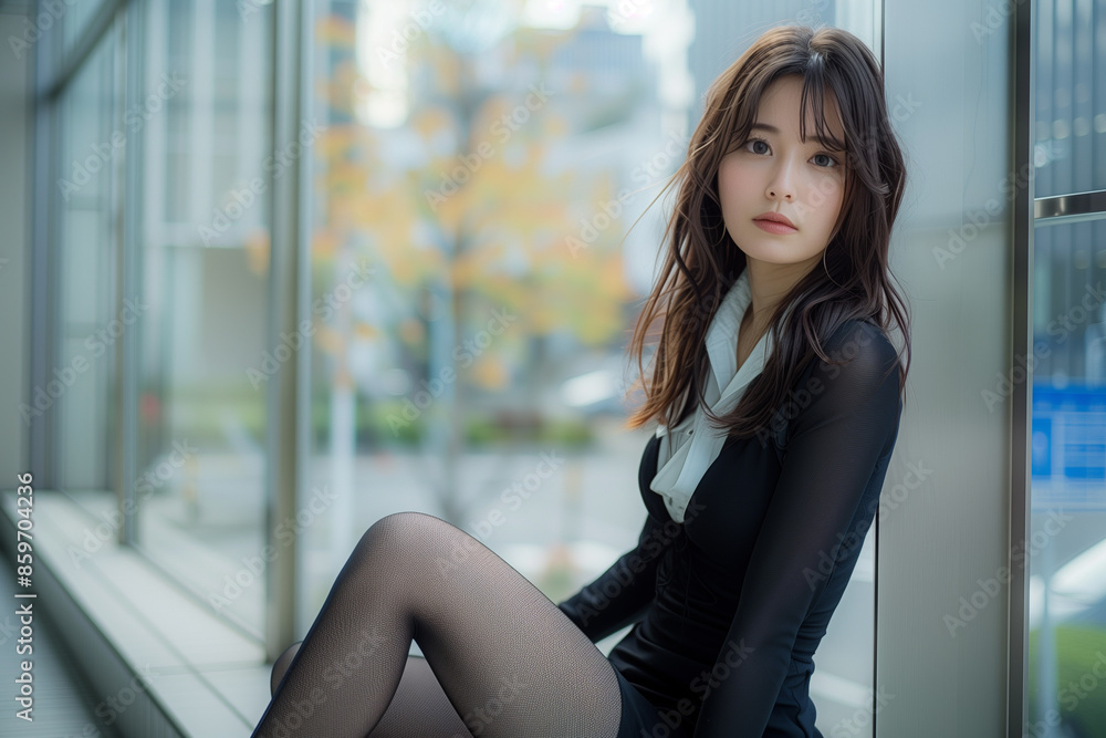 スーツ姿の女性 スーツ姿の女性