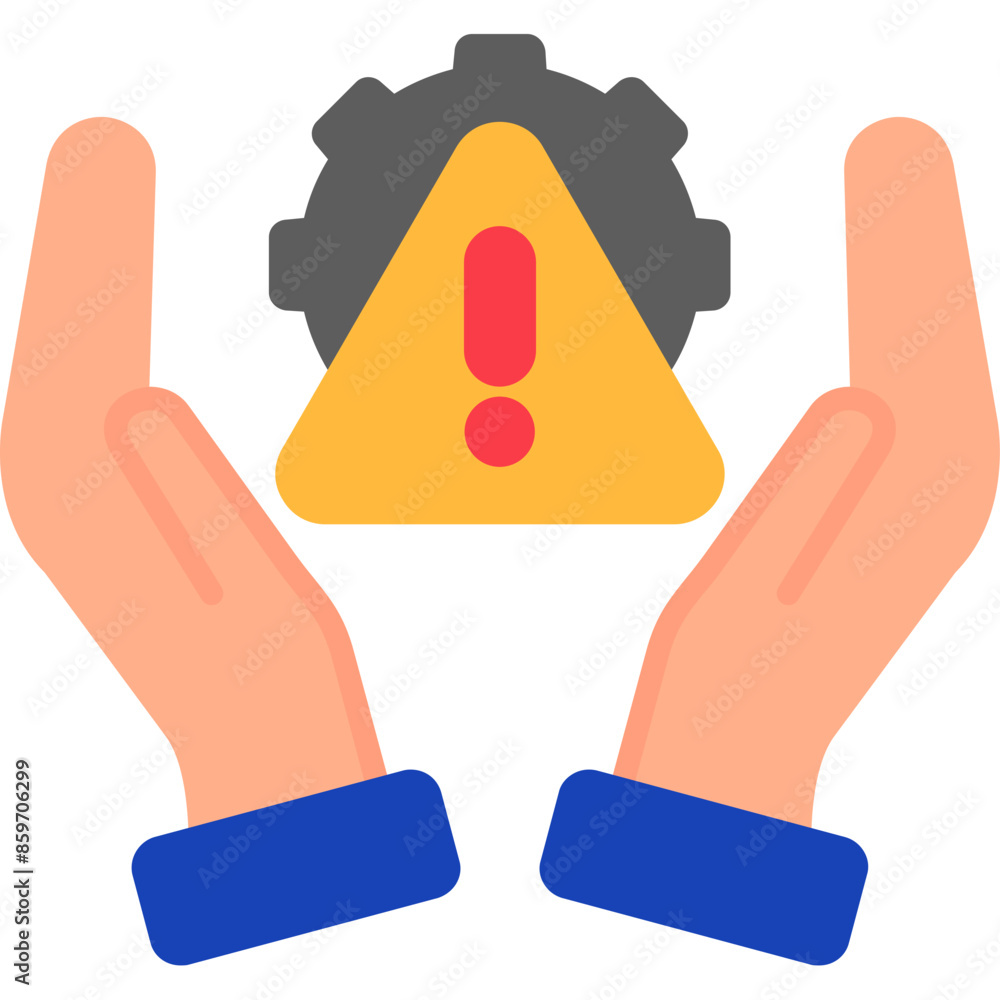 Obraz premium Risk Management Icon