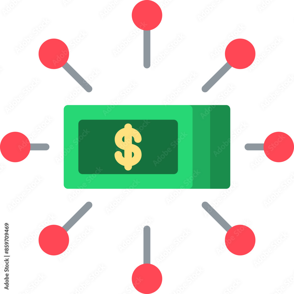 Digital Money Icon Digital Money Icon