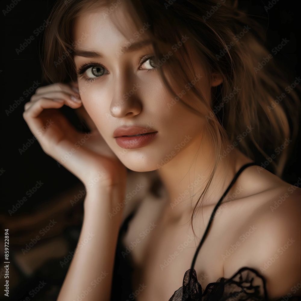 Elegant Woman Portraits, Artistic Photography, Fashion Shoot, Professional Model, Vintage Style. Elegant Woman Portraits, Artistic Photography, Fashion Shoot, Professional Model, Vintage Style.