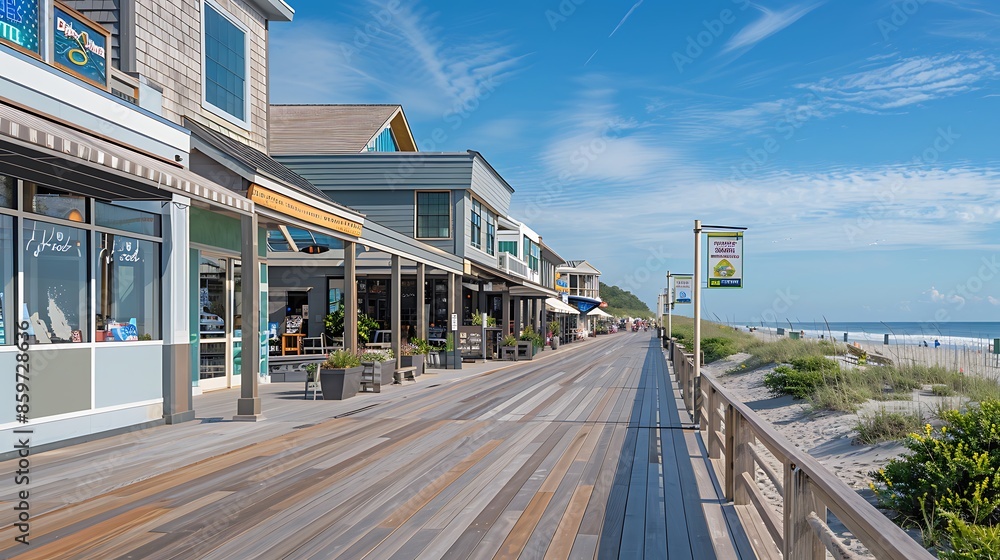 beachside boardwalk with shops and cafes each clad in weather-resistant fiber cement siding, ensuring durability against salt spray and sun exposure beachside boardwalk with shops and cafes each clad in weather-resistant fiber cement siding, ensuring durability against salt spray and sun exposure