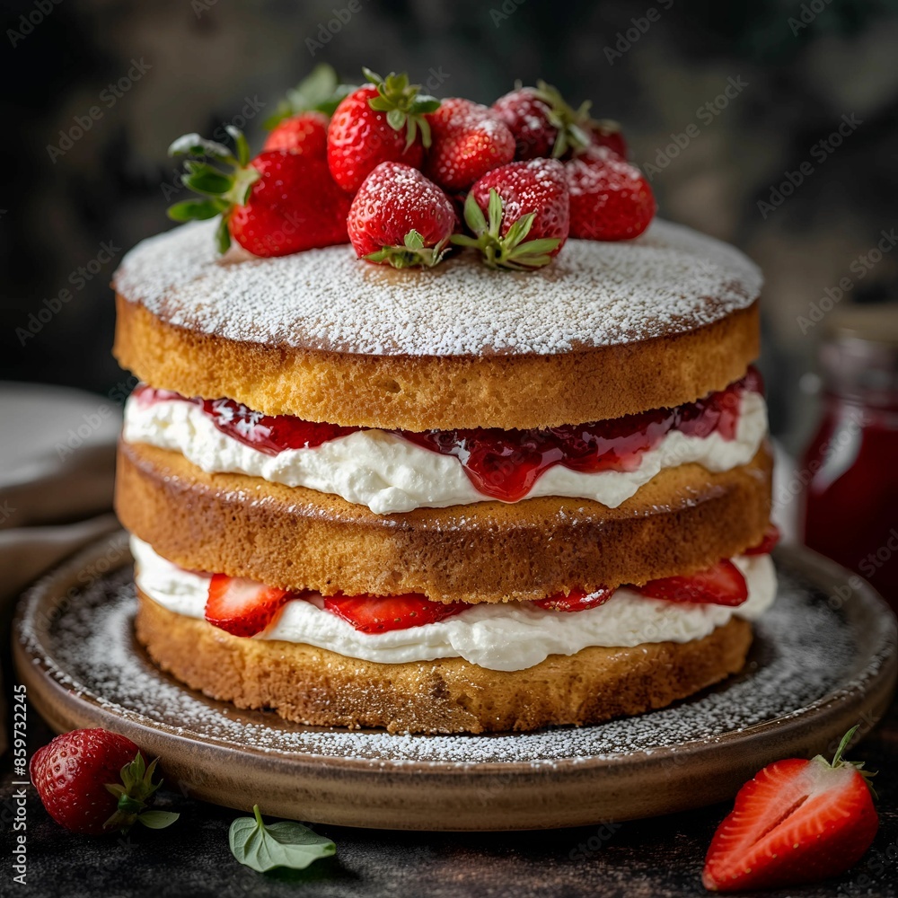 Elegant and Beautiful Strawberry Pie. Elegant and Beautiful Strawberry Pie.