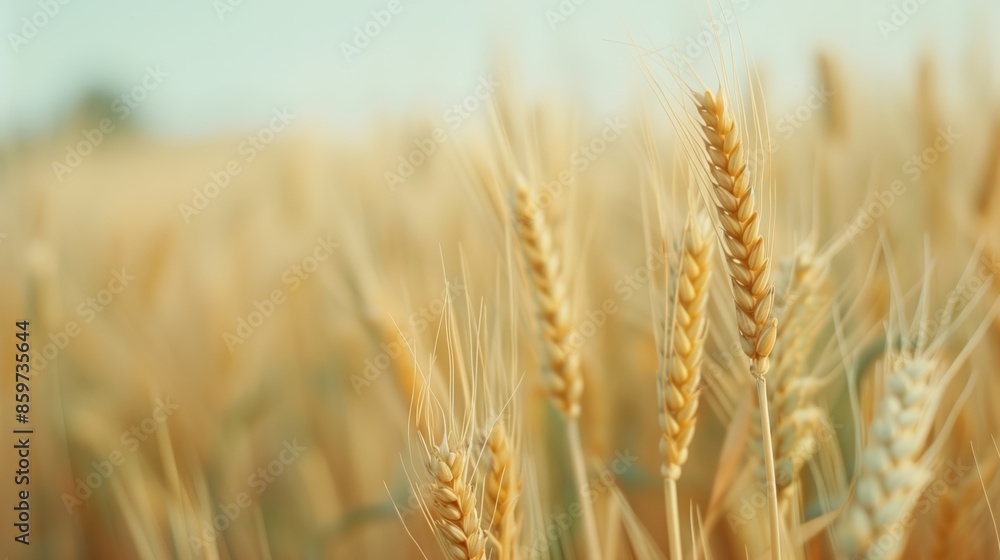 Close-up of ripe wheat stalks in a field, perfect for agricultural themes, food industry visuals, and nature backgrounds. Close-up of ripe wheat stalks in a field, perfect for agricultural themes, food industry visuals, and nature backgrounds.