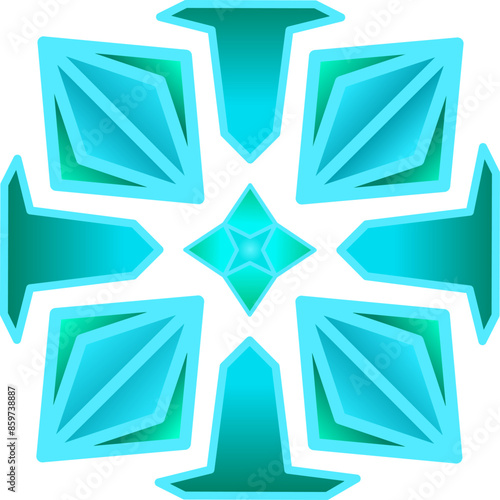 abstract blue background with arrows