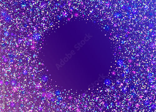 Iridescent Background. Carnaval Burst. Disco Colourful Backdrop. Falling Dust. Purple Glare Confetti. Light Texture. Cristal Poster. Party Sparkle. Blue Iridescent Background
