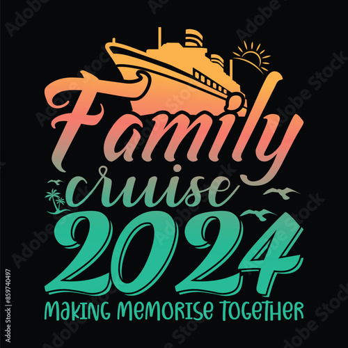 Family cruise 2024 t shirt 