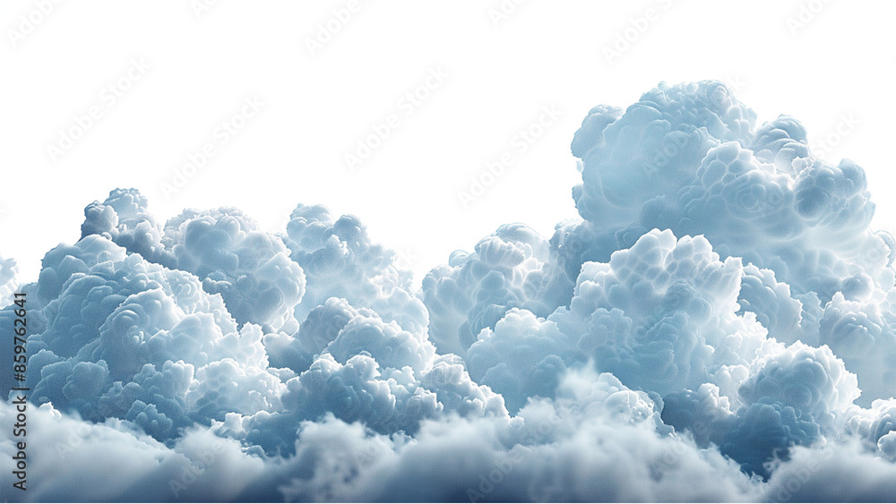 © Art.disini - White cloud isolated on transparent background.