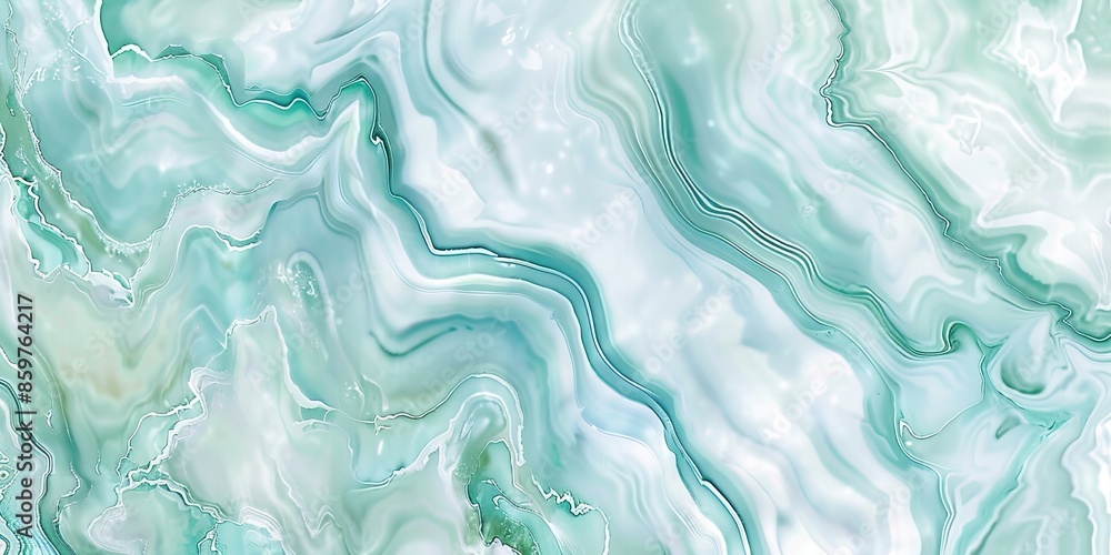 Abstract background with green and blue marble texture Abstract background with green and blue marble texture