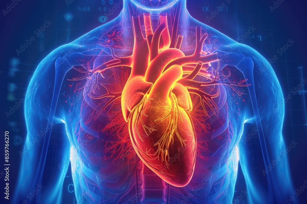 Heart disease awareness, as importance of understanding cardiovascular health, regular medical checkups. Heart disease awareness, as importance of understanding cardiovascular health, regular medical checkups.