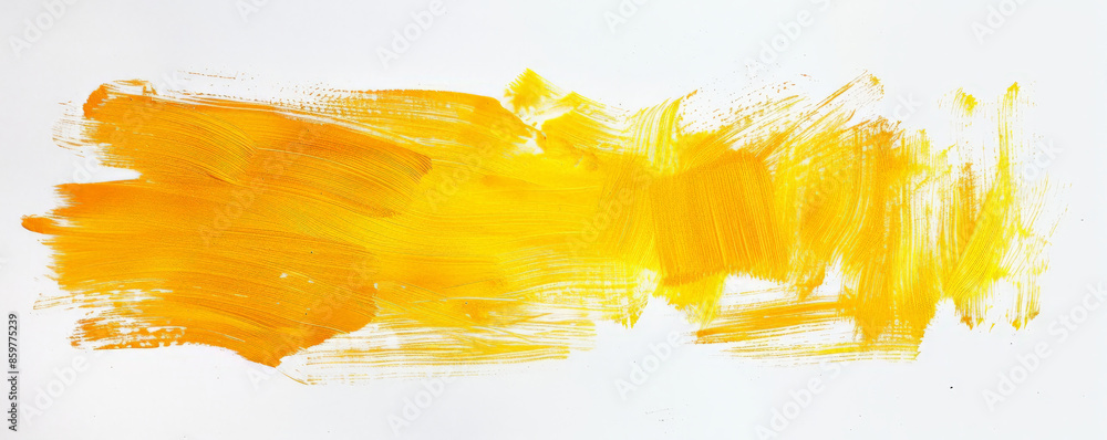 Warm Yellows: Bright yellow brush strokes on a white background, creating a warm and cheerful feel. Warm Yellows: Bright yellow brush strokes on a white background, creating a warm and cheerful feel.