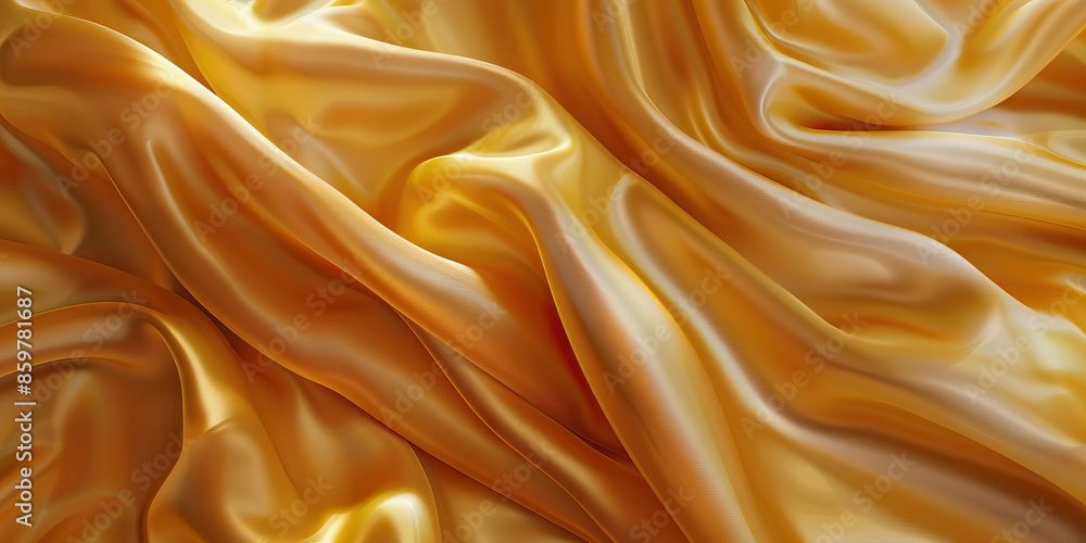 Silky Fabric: Close-Up Texture of Smooth Silk Fabric, showcasing Luxurious Texture and Elegant Drapery. Silky Fabric: Close-Up Texture of Smooth Silk Fabric, showcasing Luxurious Texture and Elegant Drapery.