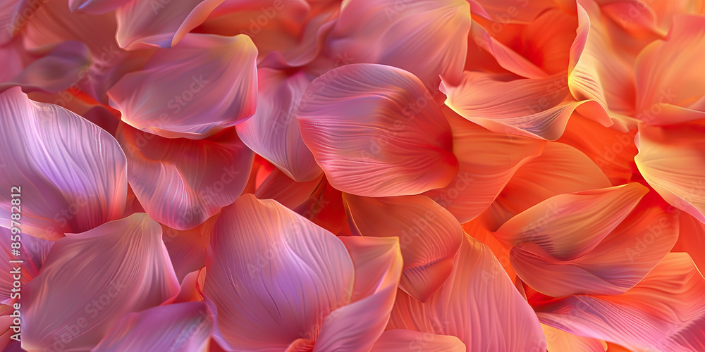 Velvety Petals: Close-Up Texture of Flower Petals, showcasing Softness and Petal Structure. Velvety Petals: Close-Up Texture of Flower Petals, showcasing Softness and Petal Structure.
