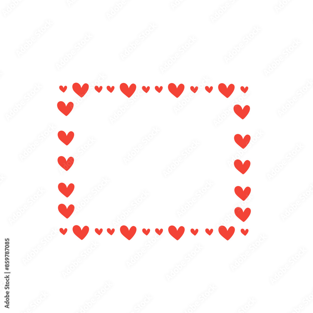Valentine heart frame Valentine heart frame