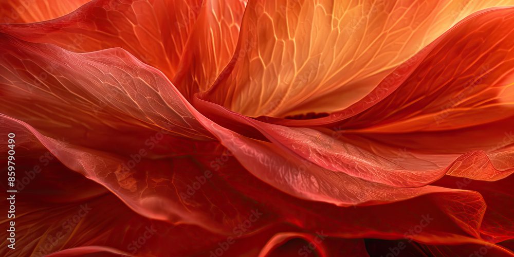Petal Perfection: Close-Up Texture of Rose Petal, Showing Softness and Natural Curves Petal Perfection: Close-Up Texture of Rose Petal, Showing Softness and Natural Curves