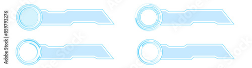 lower third digital technology theme design for overlay, title, news television and straming