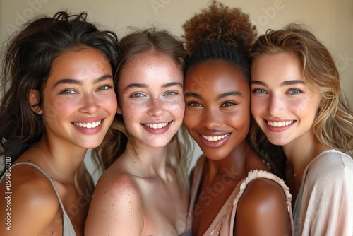 "Beauty Friends Studio Portrait for Skincare Promotion" © mattegg