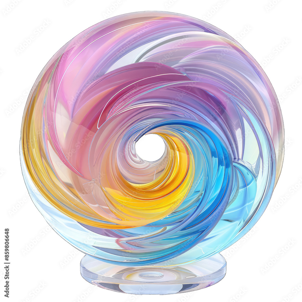 Tropical Cyclone Model Background Showing Swirling Patterns, Vibrant Color Gradients, and Clear Base.. Isolated on a Transparent Background. Cutout PNG. Tropical Cyclone Model Background Showing Swirling Patterns, Vibrant Color Gradients, and Clear Base.. Isolated on a Transparent Background. Cutout PNG.