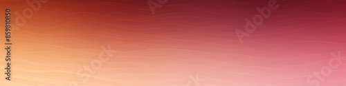 Banner with abstract gradient of maroon, dark brown, and beige colors, background, wallpaper, backdrop