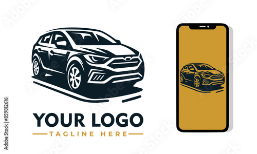 Car Vector Logo Unleash the Speed, Power, and Sleekness Embrace the Thrill of the Ride, Automotive Excellence, and Iconic Car Designs with the Enchanting Car Vector Logo