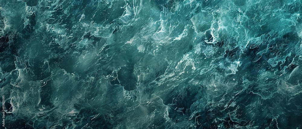 Abstract Teal and White Swirls Abstract Teal and White Swirls
