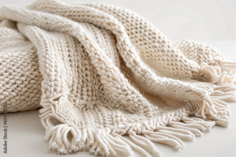 a white blanket is laying on a white surface a white blanket is laying on a white surface