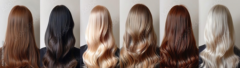 Slowmotion videos showing the application of hair treatments like coloring, straightening, and lamination Several entries Slowmotion videos showing the application of hair treatments like coloring, straightening, and lamination Several entries