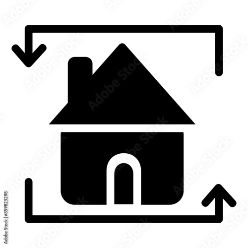 home glyph icon