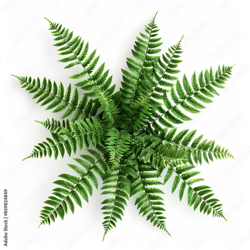 a green plant on a white surface a green plant on a white surface