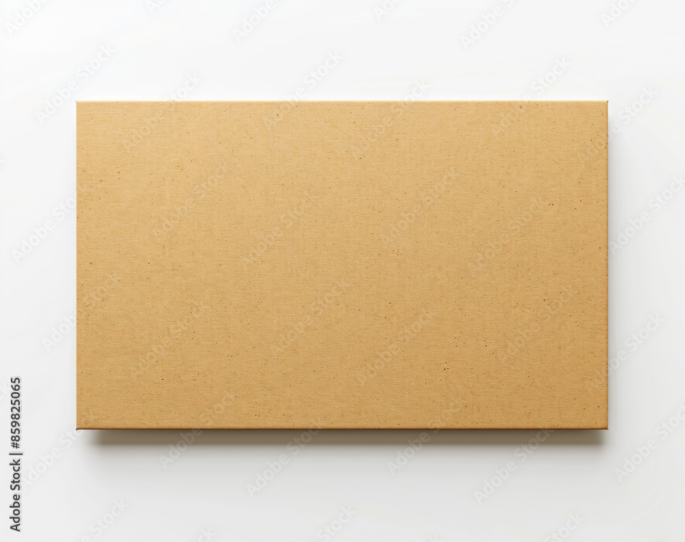 a brown box with a white background a brown box with a white background