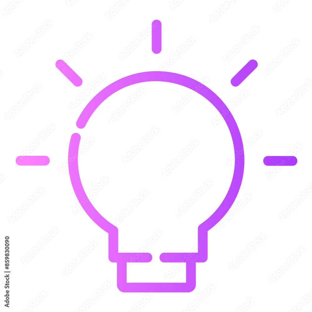 idea gradient icon idea gradient icon