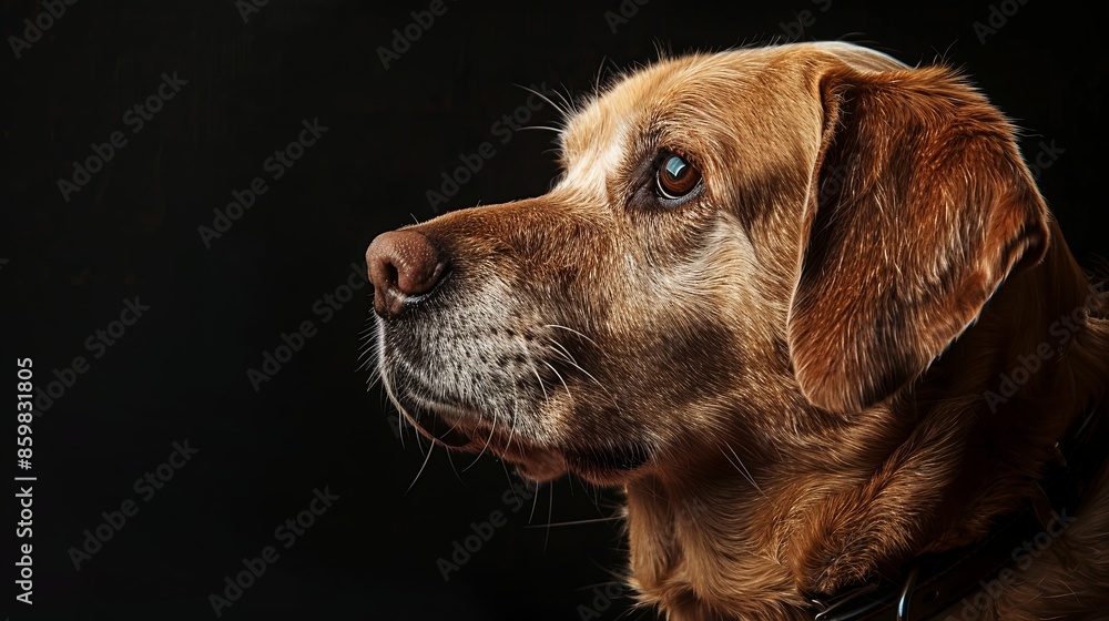a dog with a dog collar a dog with a dog collar