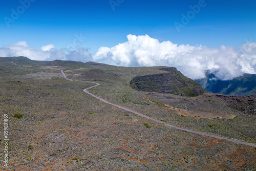 Commerson crater at Reunion Island photo