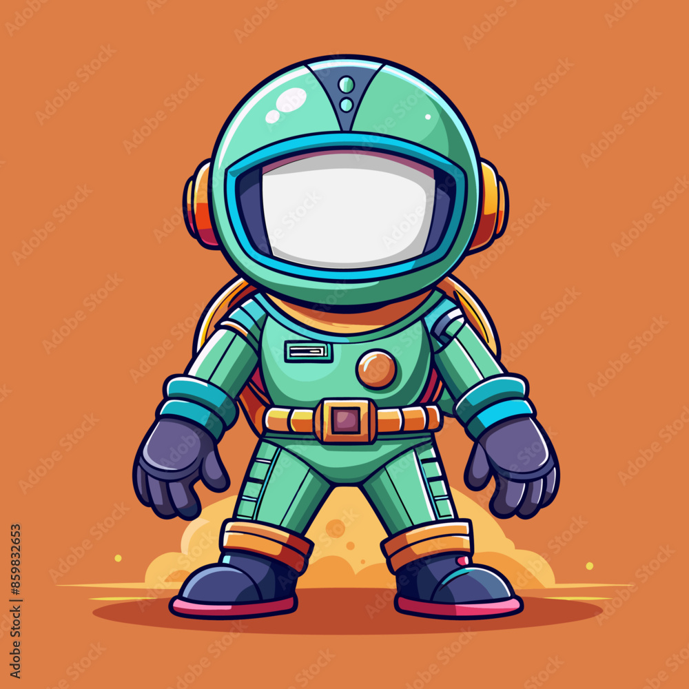 Astronaut / Space traveler - Vector art Astronaut / Space traveler - Vector art